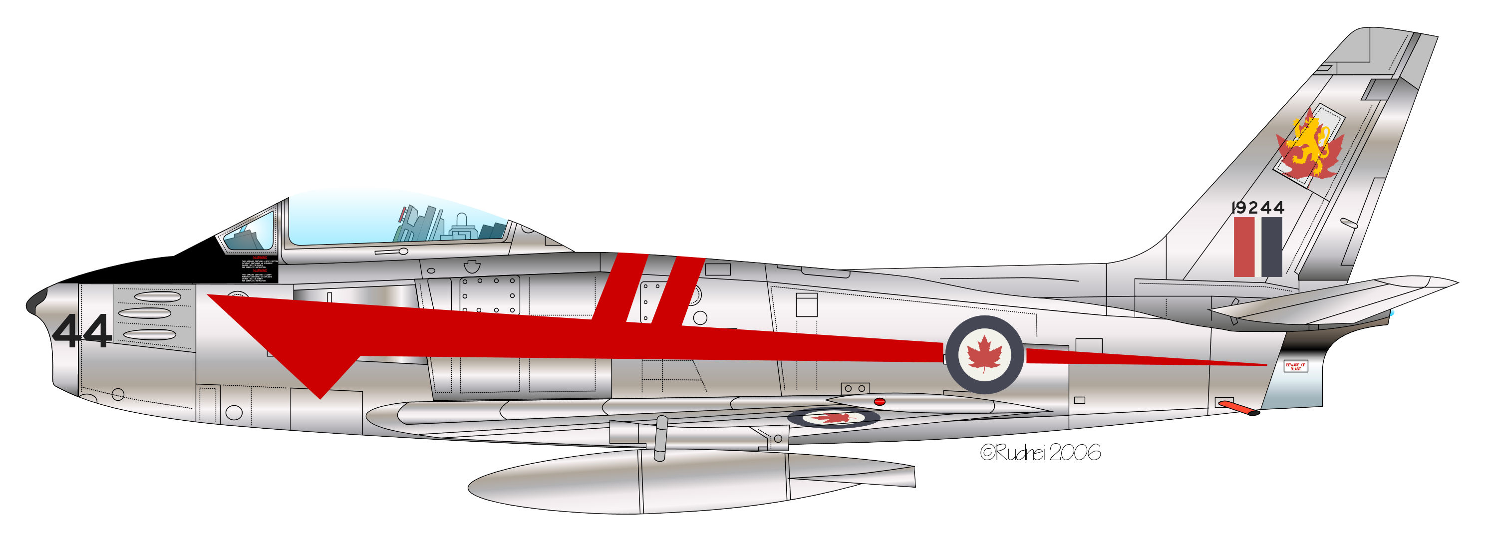 Sabre 2 19244 427 Sqn RCAF