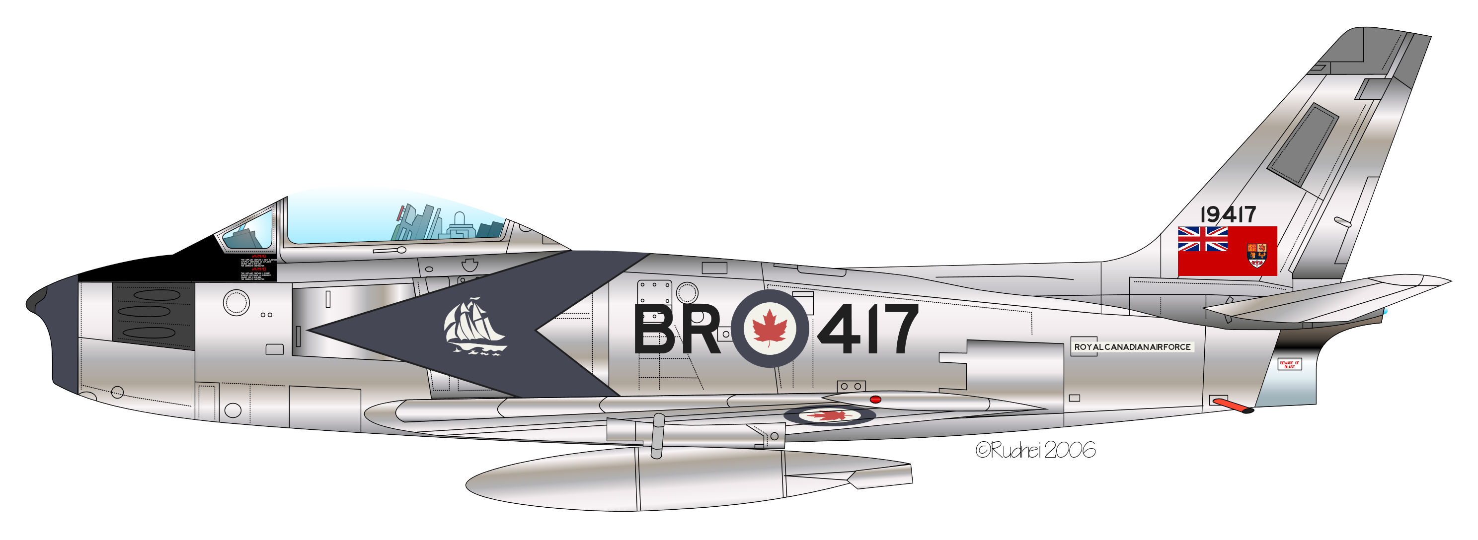 Sabre 2 19417 434 Sqn RCAF
