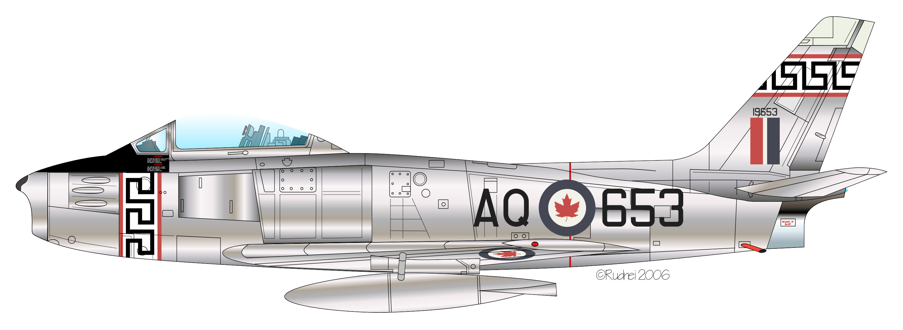 Sabre 2 AQ653 414 Sqn RCAF