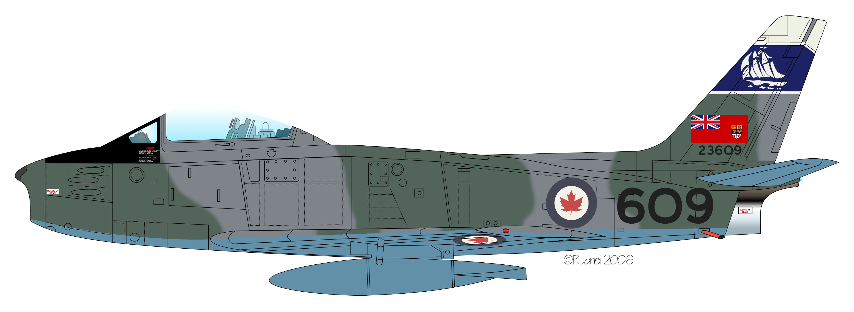 Sabre 6 23609 434 Sqn RCAF