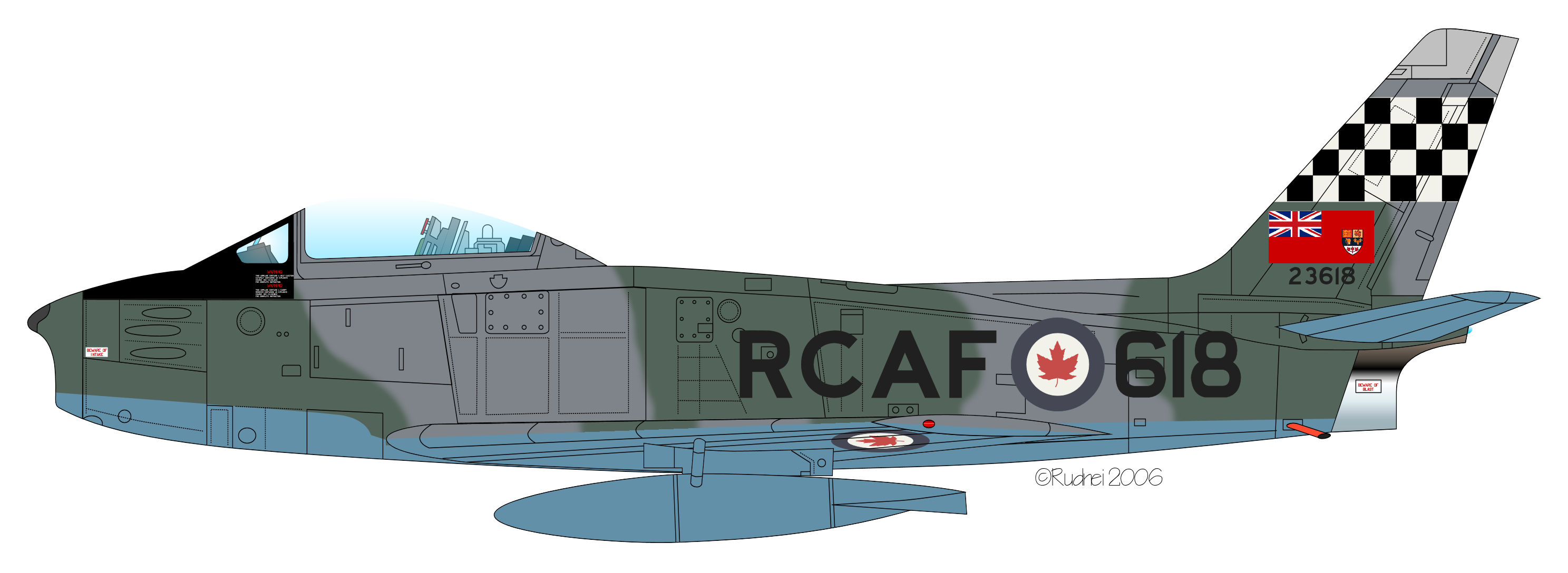 Sabre 6 23618 441 Sqn RCAF